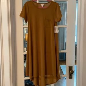 LulaRoe Carly- Mustard Gold